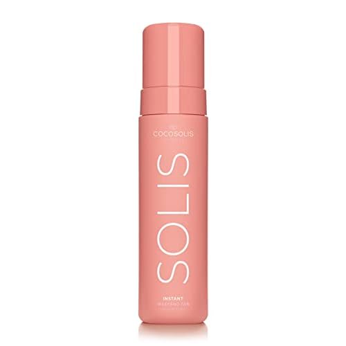 COCOSOLIS SOLIS Instant Weekend Tan Self-tanning lotion for face and body, mousse with immediate effect and washable, for a rich, natural and long-lasting tan, with plant-based DHA (200 ml)