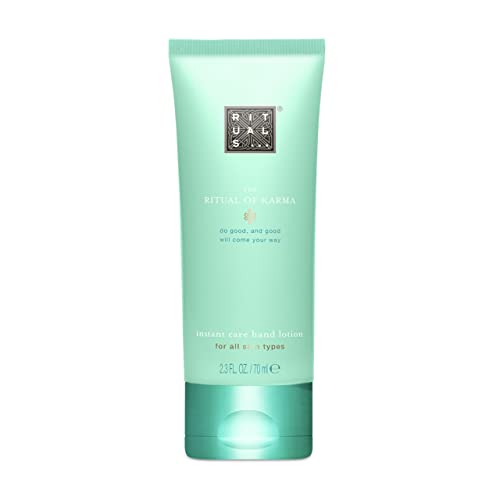 RITUALS Karma Hand Lotion - Nourishing Lotion with Holy Lotus & White Tea - 2.4 Fl Oz
