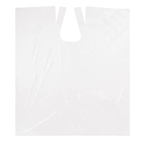 Hedume 120pcs Disposable Hair Cutting Capes 63 x 51 in Waterproof Barber Cape (63 x 51 in)