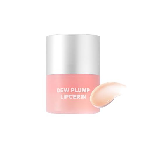 TPSY Dew Plump Lipcerin - Moisturizing Vegan Lip Serum, for Dry & Sensitive Lips, Instant Plumping