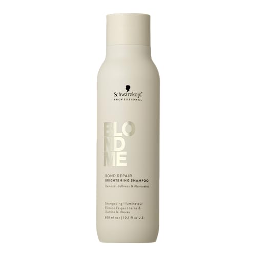 BlondMe Bond Repair Brightening Shampoo 10.1 Fl Oz for Blonde & Lightened Hair