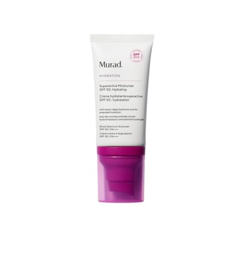 Hydrating SPF 50 Face Moisturizer with Hyaluronic Acid - Lightweight & Nourishing