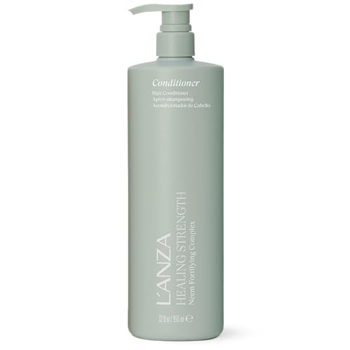 L'ANZA Healing Strength Anti-Frizz Conditioner 33.8 Fl Oz - Nourishing Hair Repair & Shine
