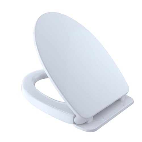 SoftClose Elongated Toilet Seat and Lid - Cotton White