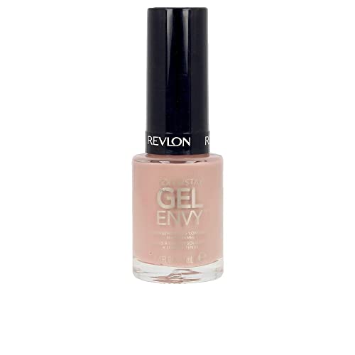 Revlon ColorStay Gel Envy Longwear Nail Polish, with Built-in Base Coat & Glossy Shine Finish, in Nude/Brown, 535 Perfect Pair, 0.4 oz