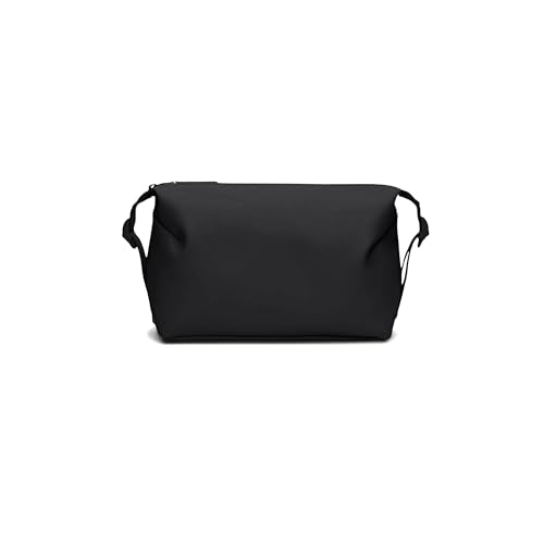 Waterproof Toiletry Bag for Travel - Rains Weekend Wash Bag in Black