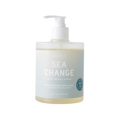 MERSEA Sea Change Liquid Hand Soap with Pump Bottle - Moisturizing & Fresh Ocean Scent, 16 fl oz (Variation: Sea Change)