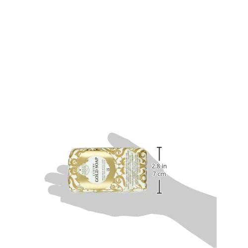 Nesti Dante Nesti dante 60 anniversary luxury gold soap with gold leaf (limited edition), 8.8oz, 8.8 Ounce