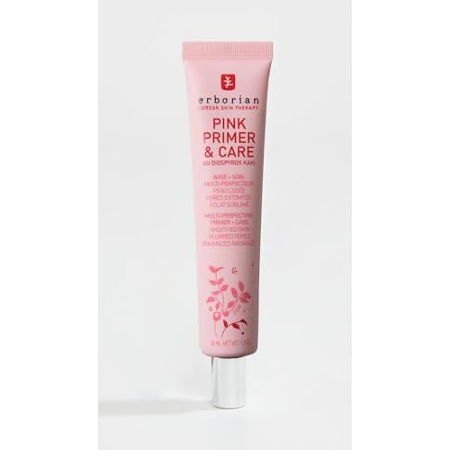 Erborian Pink Primer & Care, Multifunctional Pore?Blurring Cream & Hydrating Rosy Makeup Base, Moisturizing and Smoothing Effects, Korean Skincare