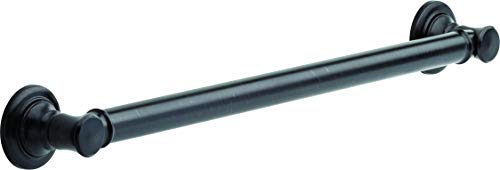 Delta 41624-RB Traditional 24-Inch Venetian Bronze Grab Bar with Concealed Mounting