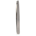Mehaz Professional Slanted Tweezer MS350 Durable Stainless Steel With Slanted Tips For Precision Gripping In Eyebrow Shaping And Unwanted Body Hair Removal - 3.8 inches