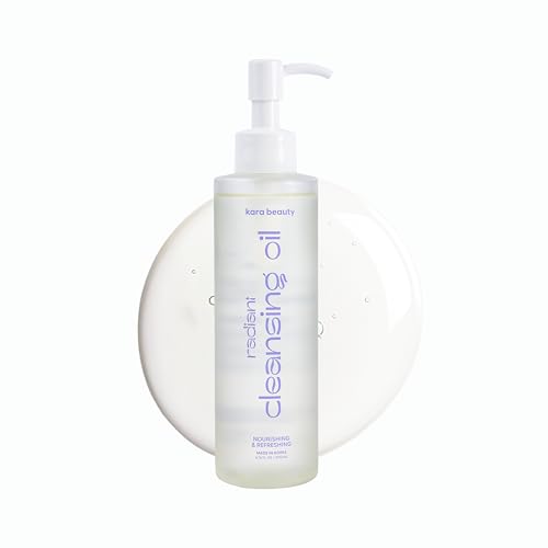 Kara Beauty Radiant Cleansing Oil - Korean Face Wash & Makeup Remover for Women, Gentle Cleanser for Face, Eye Makeup Remover, Facial Cleanser, Skin Care Essential, Cleansing Oil Made in Korea