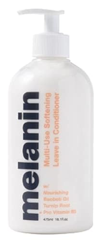Erlest Melanin Multi-Use Hair Leave-In Conditioner 16oz with Baobab & ProVitamin B5