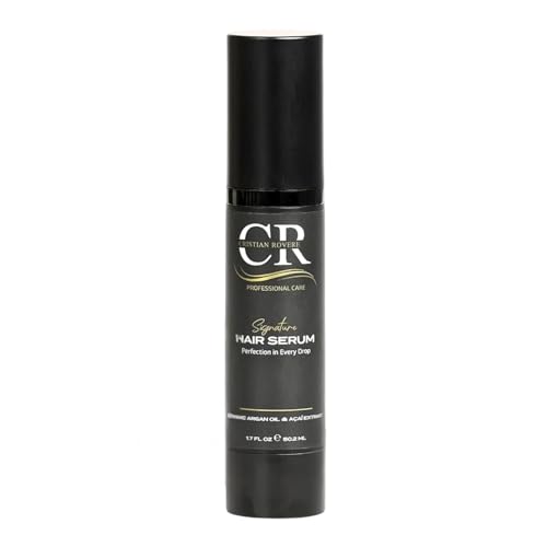Organic Argan Oil & Açaí Hair Serum for Frizz Control & Shine - Lightweight, Sulfate & Paraben Free - 1.7 Fl Oz