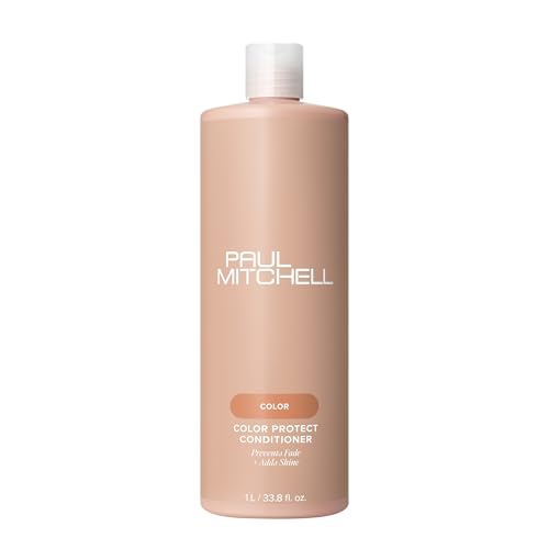 Paul Mitchell Color Protect Conditioner - Refreshing Citrus Scent, 33.8 Fl Oz - Prevents Fade & Adds Shine