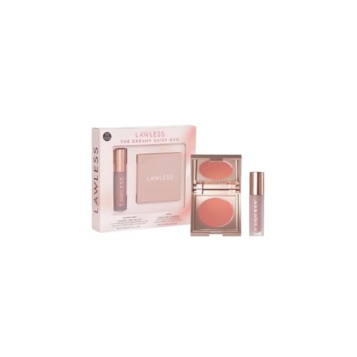 Your perfect lip-and-cheek pairing: Pinch My Cheeks Cream Blush in Angel + Forget The Filler Lip Plumping Gloss in Blushed Sand