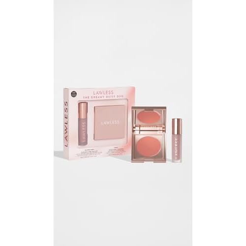 Your perfect lip-and-cheek pairing: Pinch My Cheeks Cream Blush in Angel + Forget The Filler Lip Plumping Gloss in Blushed Sand