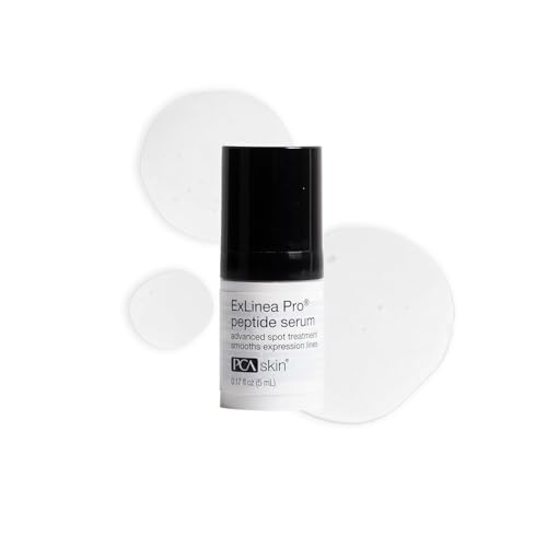 PCA SKIN ExLinea Pro Peptide Serum - Anti-Aging Face & Neck, Trial Size 0.17 Fl Oz
