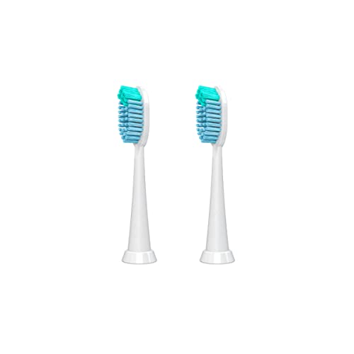 TAO Clean Sonic Electric Toothbrush Replacement Heads - Whitening Head - Pack of 2 - Variation of Whitening Head / 1 Count