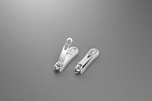 SE-033 Shear with Lime File - White, Nail and Cuticle Grooming Tool