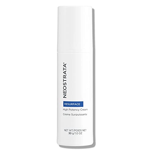 High Potency Facial Exfoliating & Hydrating Cream with Glycolic Acid - Fragrance-Free, Oil-Free, 30g