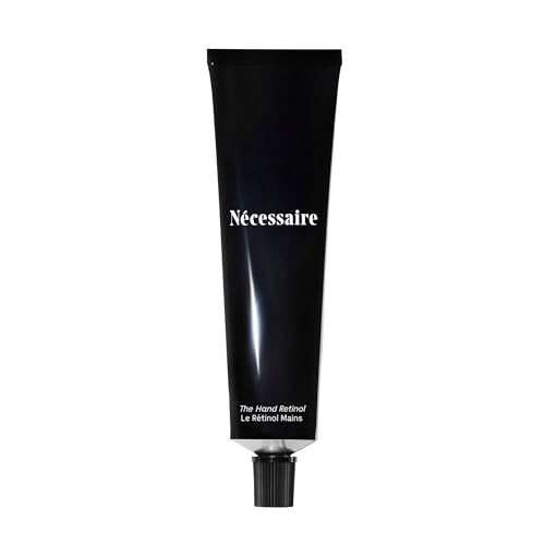 N?cessaire The Hand Retinol. Anti-Age Repair Serum. For Crepiness, Wrinkles, Spots, Brittle Cuticles. 0.25% Pure Retinol. 5% AHA. Dermatologist-Tested. Hypoallergenic. Non-Comedogenic. 2.2 fl oz.