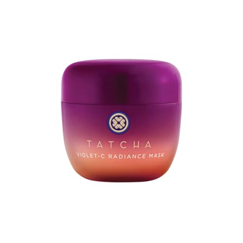 TATCHA Violet-C Radiance Mask with Vitamin C & AHAs for Brightening Skin