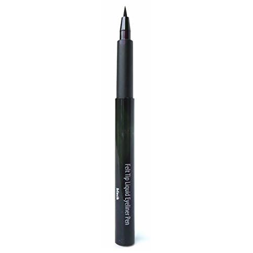Waterproof Long Lasting Matte Black Liquid Skinny Felt Tip Eyeliner Pen, No Animal Testing & Cruelty Free