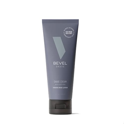 Men's Shaving Cream & Pre-Shave Oil Set - Skin Irritation Relief & Razor Bump Prevention