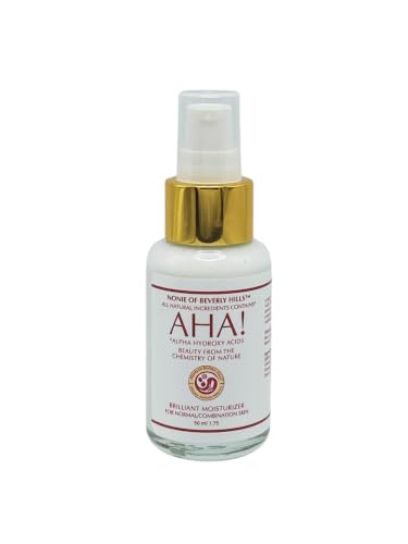 Natural AHA Moisturizer for Normal & Combo Skin with Organic Fruit Extracts