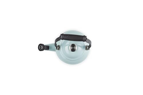 Le Creuset Enamel on Steel Demi Tea Kettle 1.25 Qt Sea Salt - Fast Heating