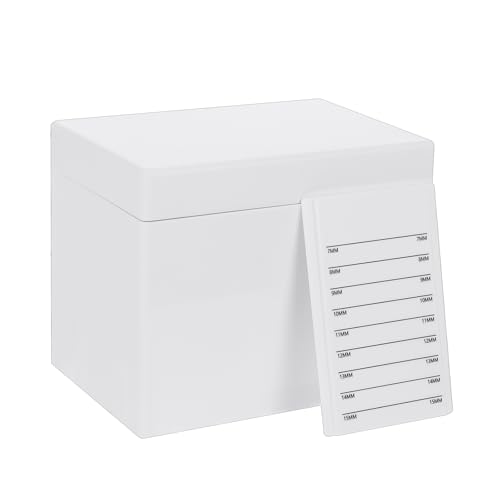 Acrylic Eyelash Storage Box 10 Layers False Lash Organizer - Clear