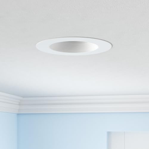 16 Pack 6 Inch Retrofit LED Recessed Lights - Dimmable, 5CCT, 13W, Baffle Trim