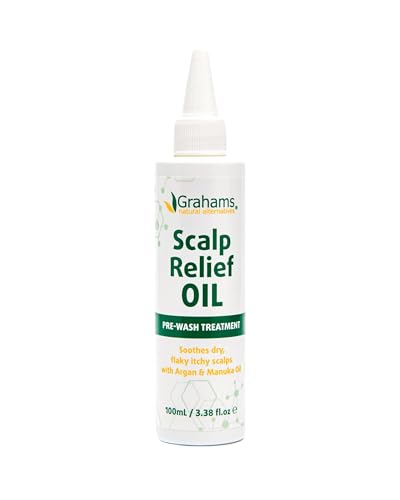 Scalp Relief Oil - Natural Dry, Itchy & Flaky Scalp Treatment, Hydrating & Soothing - 3.38 fl oz - Variation of This Listing