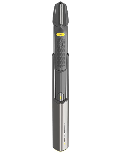 Rechargeable Hair Trimmer and Body Groomer with Attachments - Black