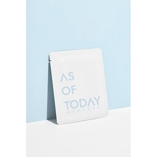 AS OF TODAY R-Peptide Sheet Mask 5 Pack | Hydrating Hyaluronic Acid Anti-Aging Face Mask | Peptides + Botanical Extracts | Firming, Wrinkle Care & Soothing | Clean Beauty
