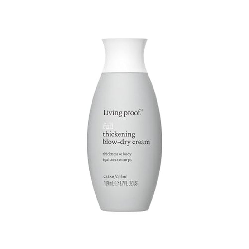 Living Proof Full Thickening Blow-Dry Cream ? All-Day Fullness, Shine, Lightweight Conditioning, Heat Protection for Fine or Flat Hair