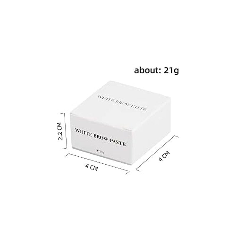 10g White Eyebrow Mapping Paste Permanent Makeup Microblading Brow Paste Eyebrow Lip Shaping Position Tinting Tool