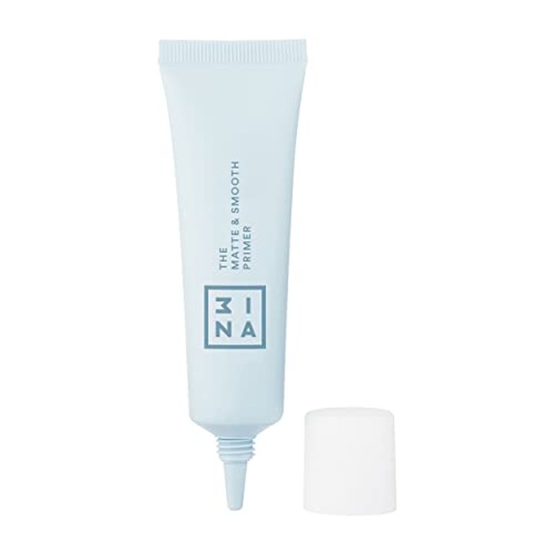 3ina Makeup - Cruelty - Vegan - The Matte & Smooth Primer - Make-Up Base - Revitalizing - Result: More Radiant And Elastic Skin - Moisturizing - Nourishes And Prepares Skin For Make-Up