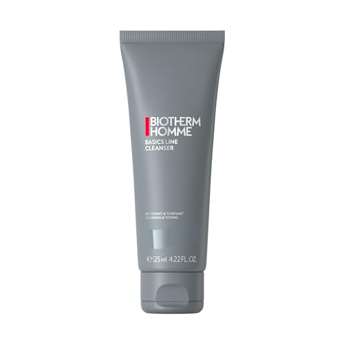 Men's Facial Cleanser with Biotech Plankton - Gentle Daily Gel for Normal Skin