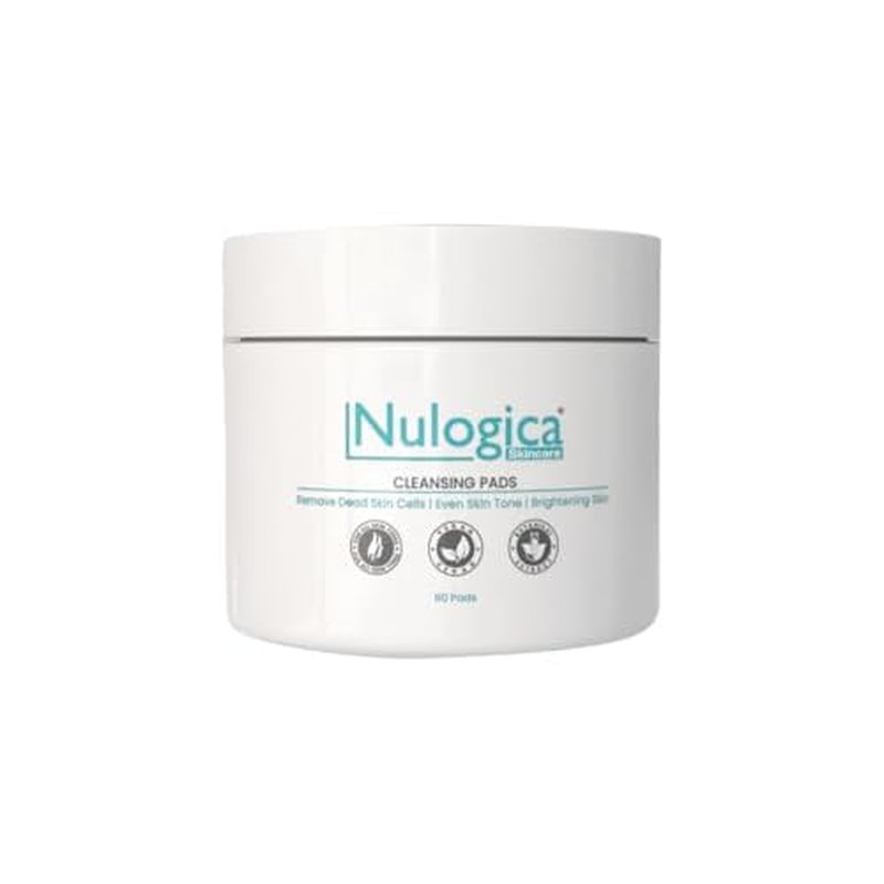 Cleansing Pads | For All Skin Types | Vegan | Alcohol Free | Hyaluronic Acid | Vitamin A, C & E