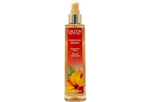 Calgon Hawaiian Ginger Fragrance Body Mist - Long-Lasting 8 oz (Pack of 5)