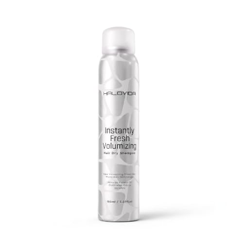 HALOVIDA Invisible Dry Shampoo 5.07 Fl Oz - Oil Control & Volume, No Residue