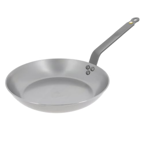 de Buyer 11-Inch Mineral B Carbon Steel Fry Pan - Natural Non-Stick French Cookware