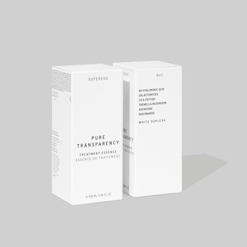 Pure Transparency Treatment Essence with Hyaluronic Acid & Cica Peptide - Bright, Hydrate & Refine Skin - 100ML