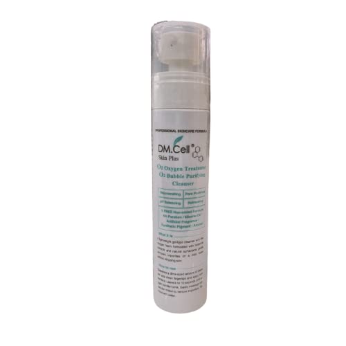DM.Cell | O2 Oxygen Bubble Facial Cleanser for professional use, Before Mocroneedling cleanser, purifying and rejuvenating | pH Balancing Foaming Treatment for all skin | Korean skincare, 3.38 fl.oz