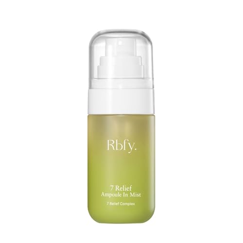 7 Relief Ampoule In Mist ? Calming & Hydrating Facial Spray with 7 Herbal Blend and Panthenol for On-the-Go Refresh and Glowing Skin, Even Over Makeup | Vegan Korean Skincare (1.69 fl. oz)