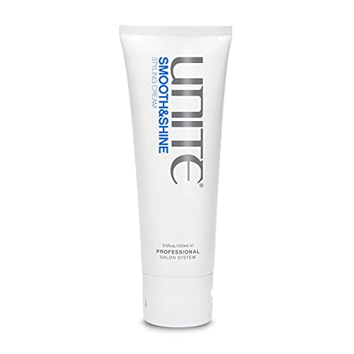 Unite Hair Smooth & Shine Styling Cream - Frizz Control & Shine, 3.5 Fl Oz
