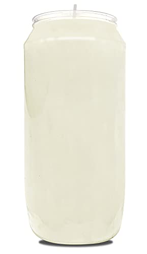7 Day White Prayer Candles Pack of 20 - Tall Pillar Religious Memorial Decor