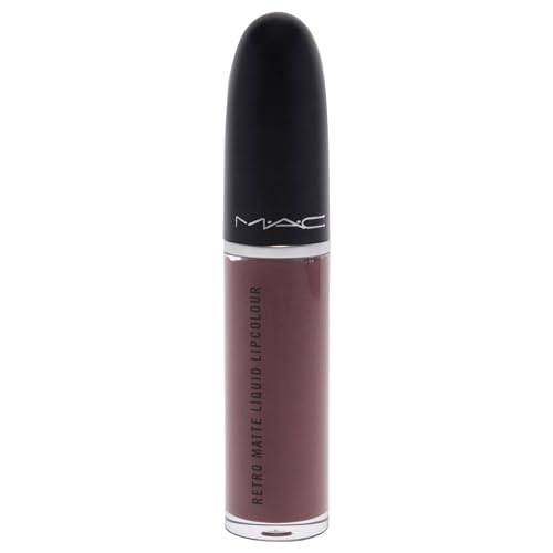Lipstick - MAC Retro Matte Lipstick Topped With Brandy 0.17 oz - Liquid Suede Finish